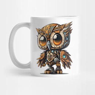 Robot Owl Mug